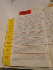 Regal Ware West Bend Hand Crank Food Processor Manual Recipe Booklet ONLY