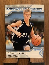 Gradey Dick 2023 Upper Deck Goodwin Champions #74 RC