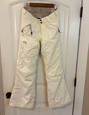 The North Face Women s Snow Pants White Solid Regular Size S