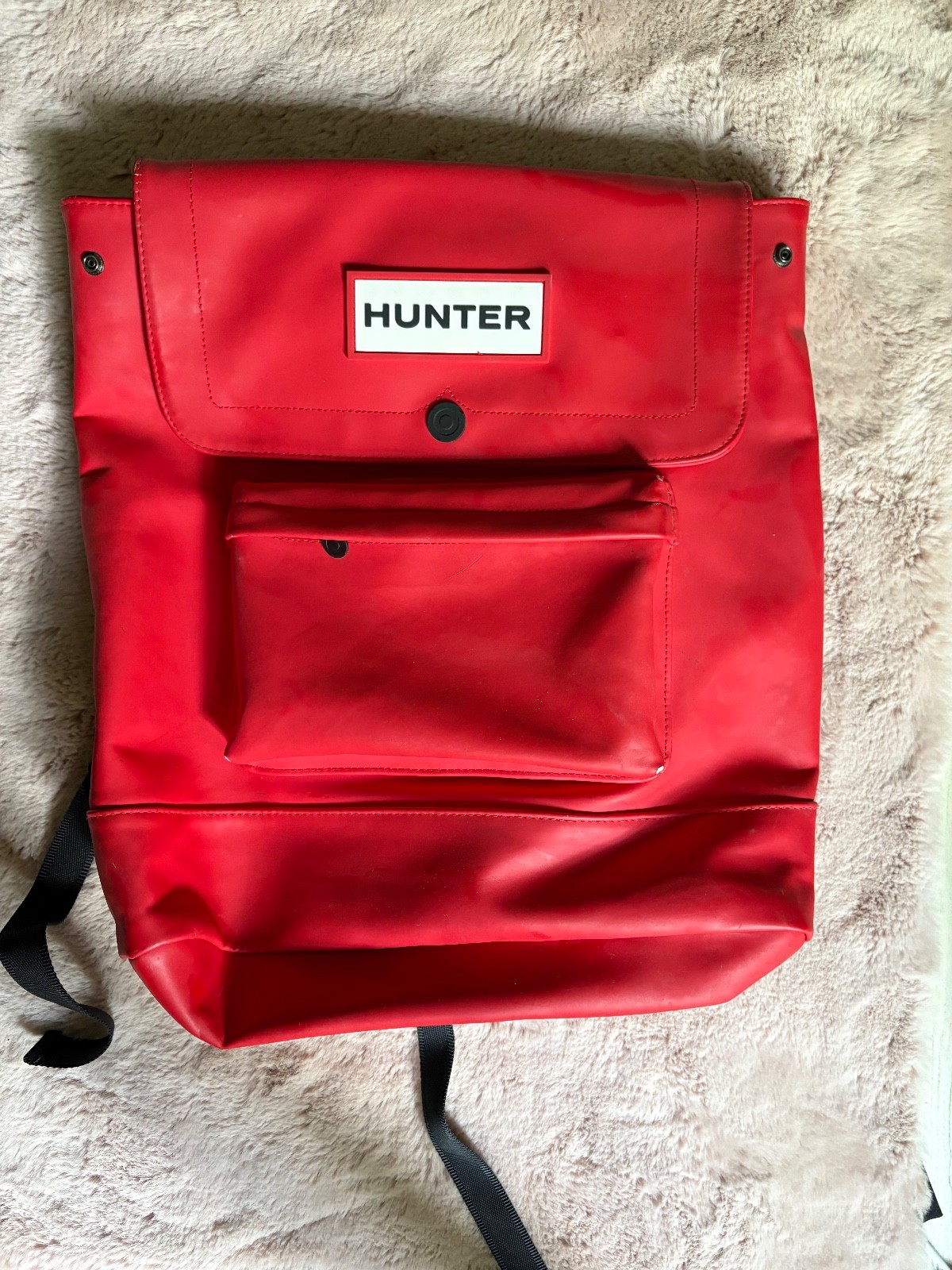 HUNTER for Target Large Red Backpack Bookbag Limi… - image 1