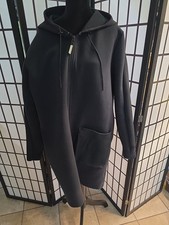 RARE Nike Hooded Windbreaker Jacket Black XL