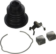 Crown Automotive 8132676k Steering Lower Shaft Boot Kit Black Silver