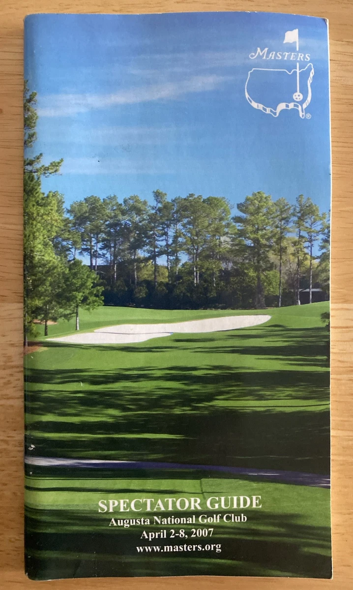Masters Golf Fan Publications for sale | eBay