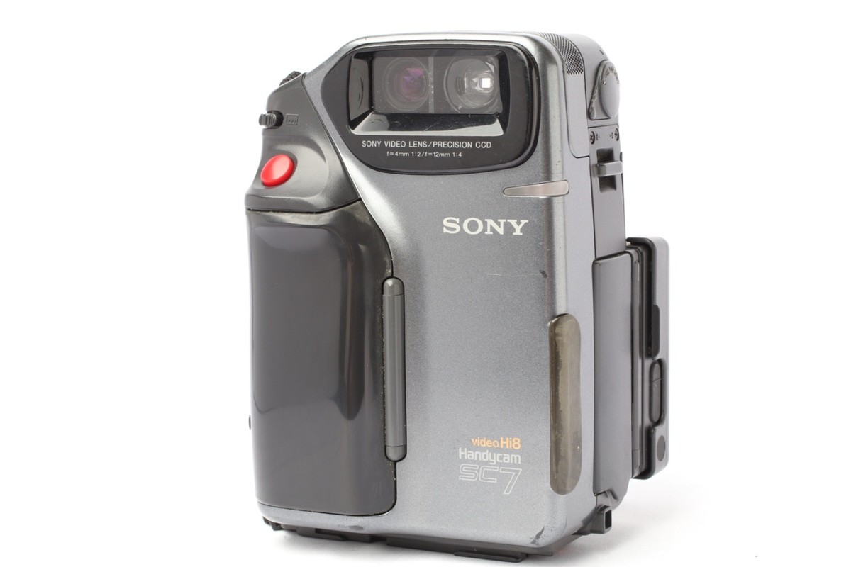SONY VideoHi8Handycam CCD-SC7 ④ Read [Near MINT] Sony Handycam CCD-SC7 Camcoder Video Camera
