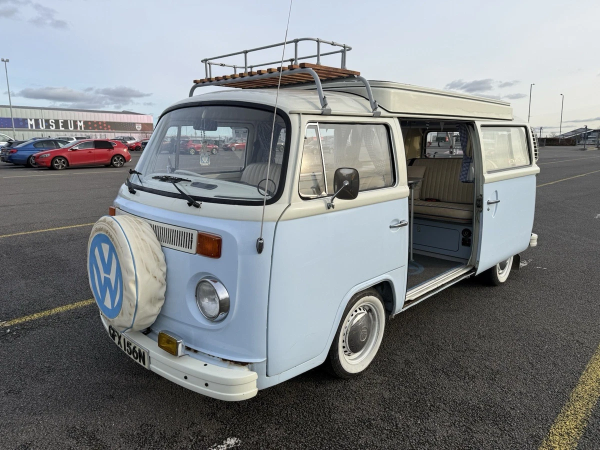 Schuco 1:18 Volkswagen VW T2a Bus année 1967-70 bleu / blanc 450019400
