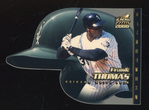 2000 Aurora At Bat Styrotechs Insert #5 Frank Thomas White Sox HOF