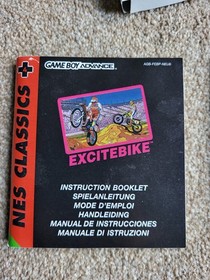 Nintendo Excitebike - NES Classics Gameboy Advance GBA boxed and complete