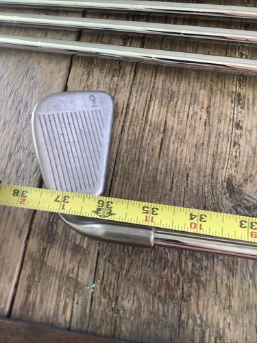 Ping Karsten ISI Golf Clubs 3-9 / Red Dot / Ping True Temper Steel Stiff Shaft - Picture 13 of 20