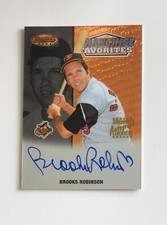 2000 Bowmans Best Brooks Robinson Franchise Favorites Autograph FR2B