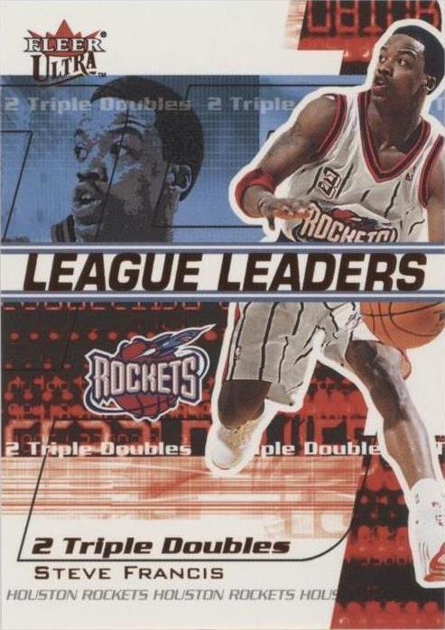 2001-02 Fleer Ultra - Steve Francis #12 LL - 1 of 2
