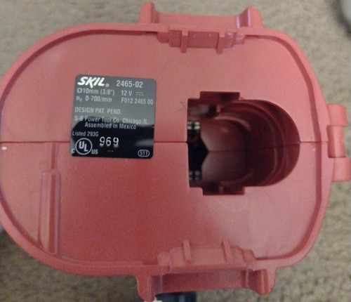 SKIL Cordless Screw Gun Tools Red Drill Brochure Hard Case Battery & Cord & Case - Picture 8 of 11