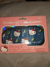 NIB Hello Kitty Cr me Shop Starry Night Silky Sleep Mask Limited Edition