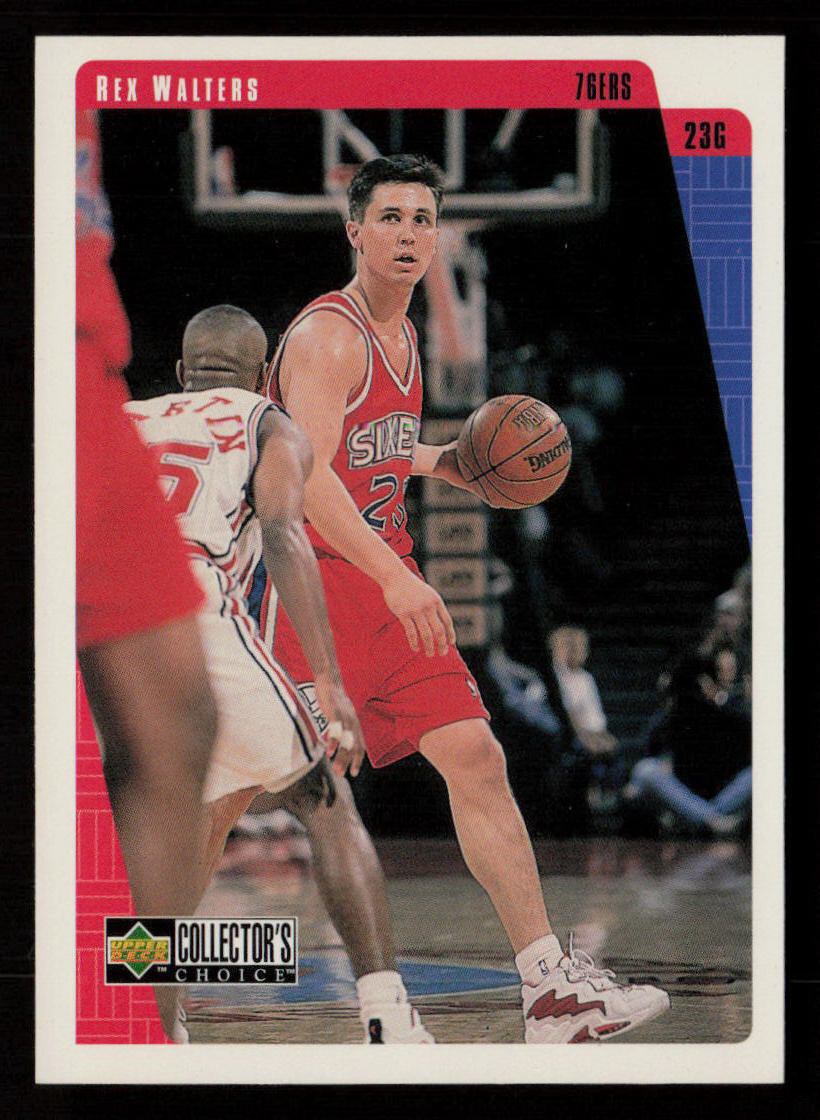Rex Walters 1997-98 Collector's Choice #103 Philadelphia 76ers