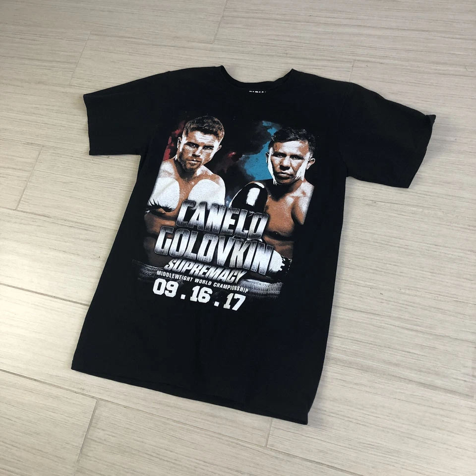Boxing T Shirt 2017  Canelo VS Golovkin Middleweight T-Shirt  Size Small - Image 3 of 4