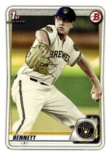 Nick Bennett - 2020 Topps 1st Bowman Rookie Card #BP-140
