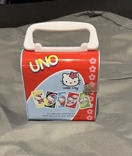 NEW Hello Kitty Uno Deluxe Collector Tin Sanrio 2003 Complete w/Instructions