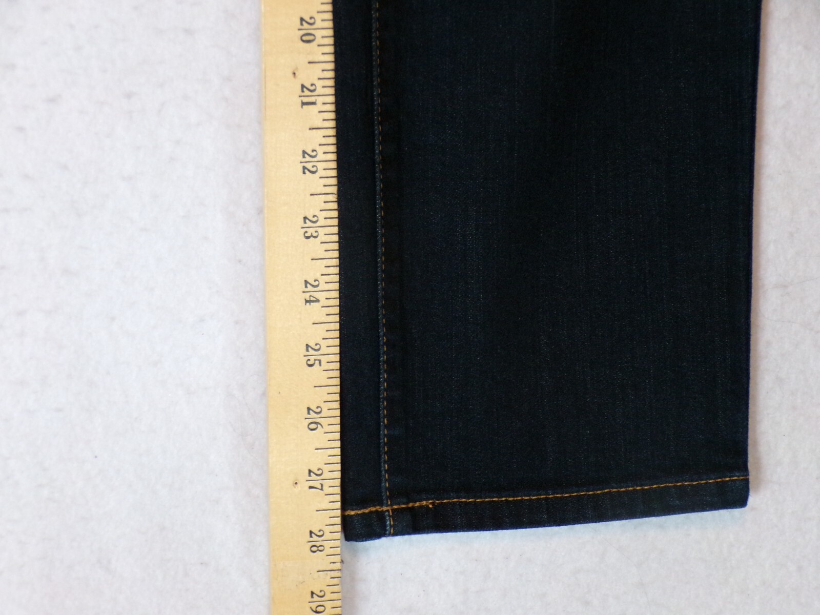 Mossimo Size 18 S Women’s Denim Jeans Mid Rise Curvy Skinny Blue Dark Wash EUC image 8
