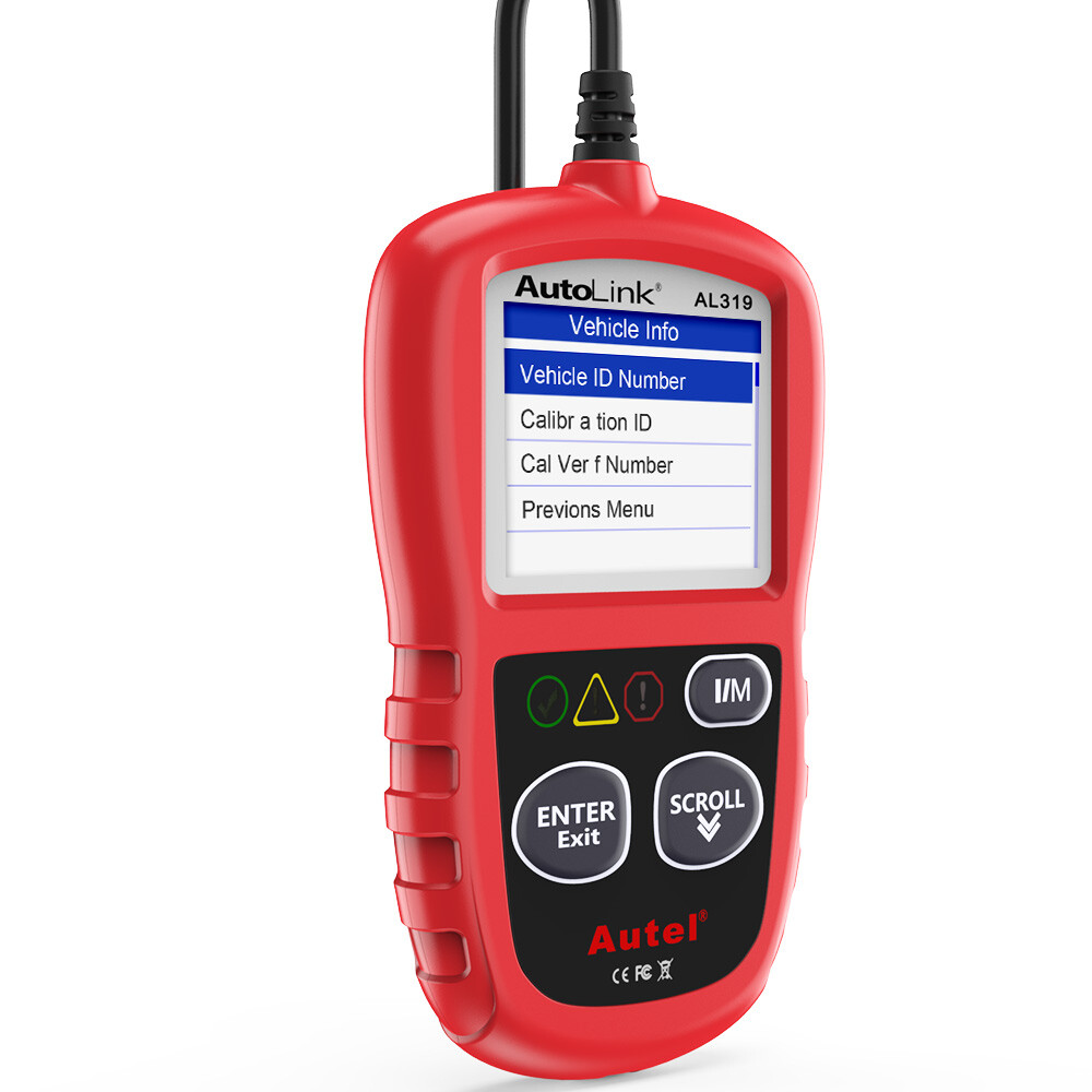 Autel Autolink AL319 OBD2 CAN OBDII Diagnostic Scanner Engine Fault Code Reader-image