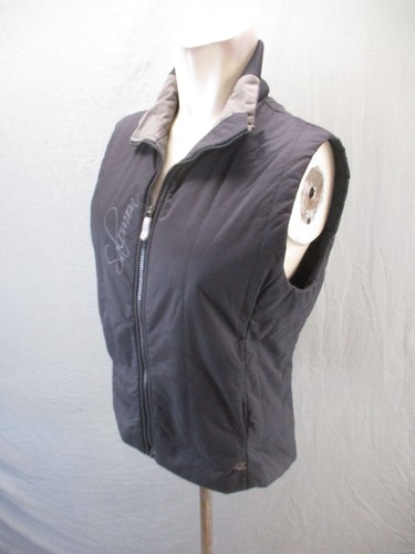 NWOT Salomon Size S Womens Black Full Zip Pocket Slim Insulated Cycling Vest 275 - Picture 3 of 11