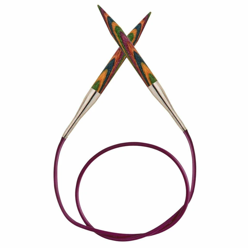 KnitPro Symfonie Wood 80cm Fixed Circular Knitting Needles Full Range