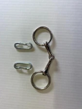 MINIATURE HORSE / SM PONY PARTY PONIES BITLESS BRIDLE SNAFFLE CONVERSION BIT