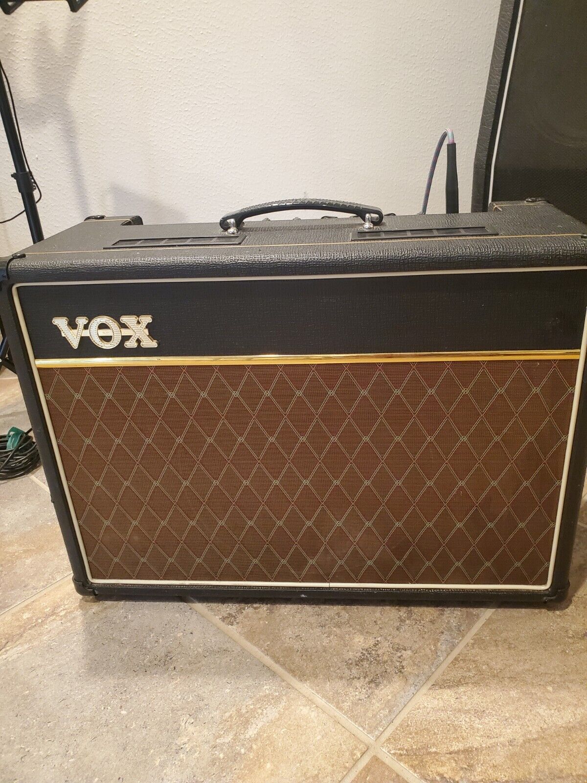 Vox AC15C1 15 Watt 1x12" Tube Guitar Combo Amplifier Used