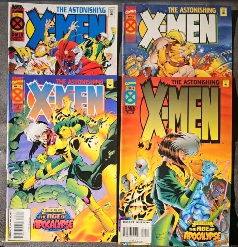 THE ASTONISHING X-MEN #1-4 "THE AGE OF APOCALYPSE" COMPLETE SERIES