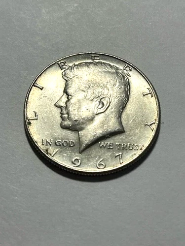 1967-P Kennedy Half Dollar Silver XF #13154