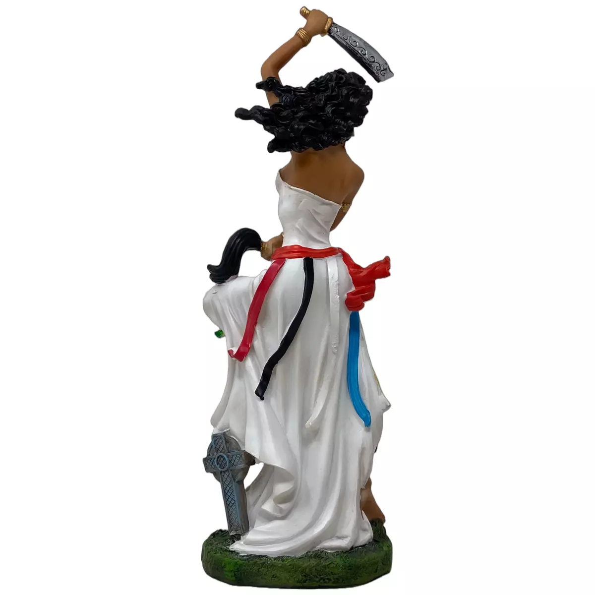 Vintage Oya Mini Statue Small Orisha of Winds Lightning 