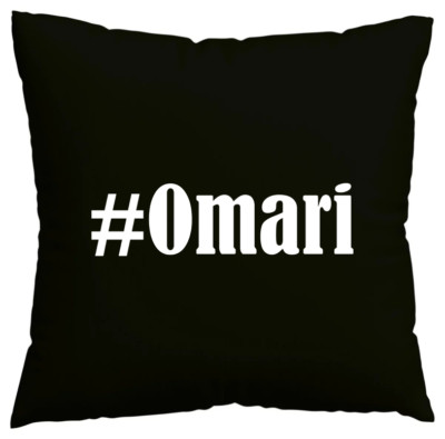Kissenbezug #Omari I love Omari Schwarz 114897