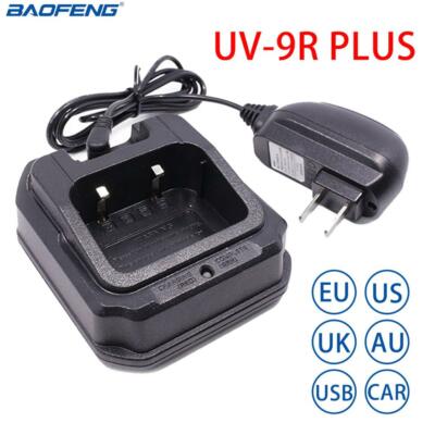 Original Baofeng UV-9R Plus Charger For Baofeng  Walkie Talkie UV-9R A58 BF-9700