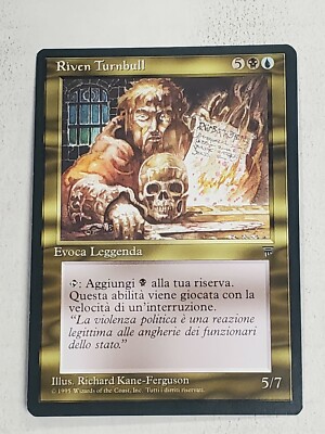 MTG Riven Turnbull (Italian Legends/Gold/U) - BGM | eBay