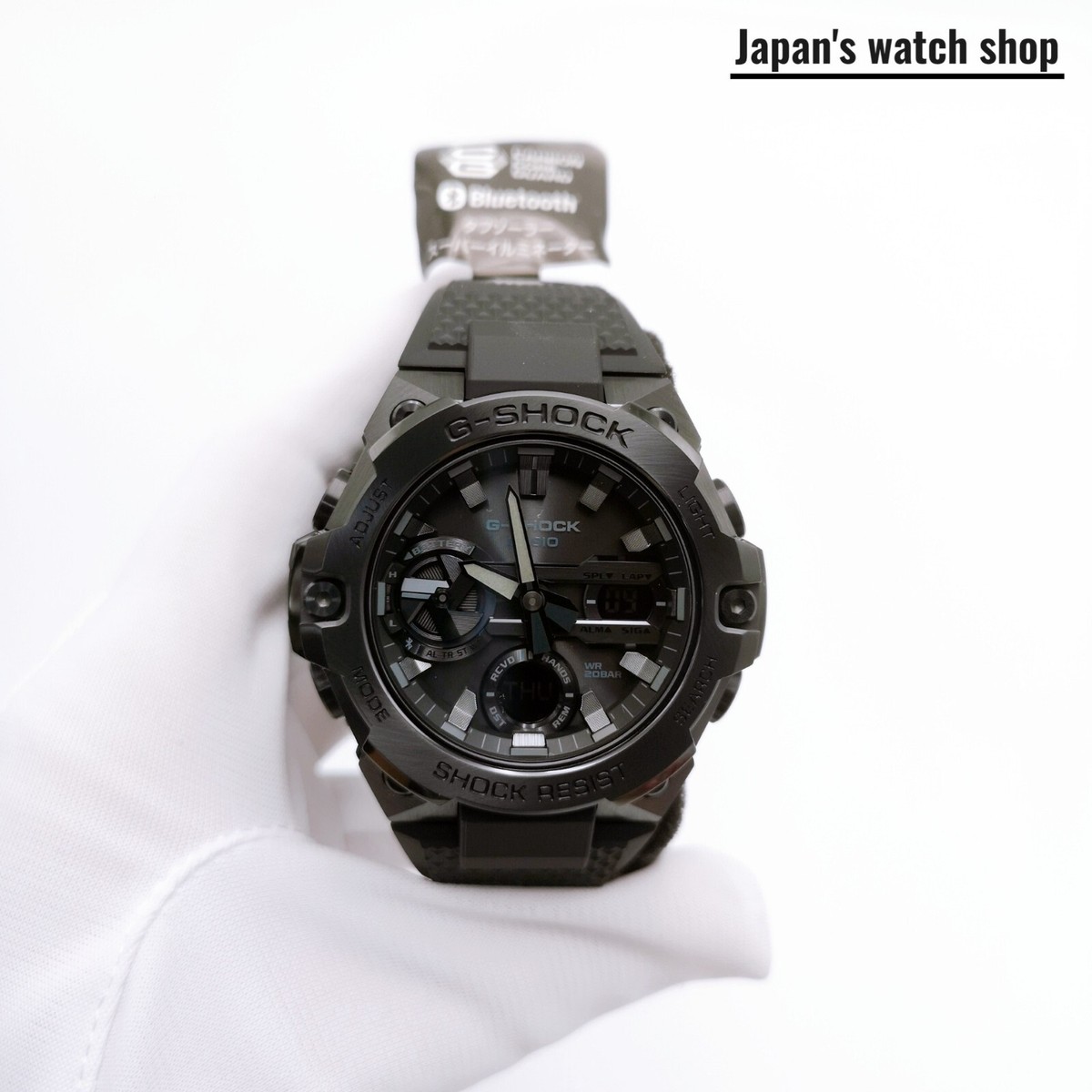 CASIO G-SHOCK G-STEEL GST-B400BB-1AJF Black Bluetooth Tough Men