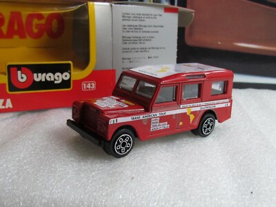 BURAGO MODELS - LAND ROVER AZIZA - OLDSCHOOL SPIELZEUGAUTO IM MASSSTAB 1:43 - 4131
