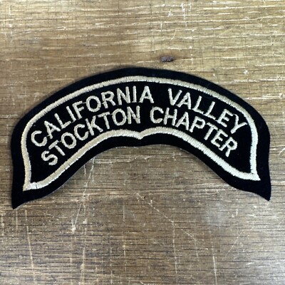 Harley Davidson HOG California Valley Stockton Chapter Vest 5 x 2'' Patch