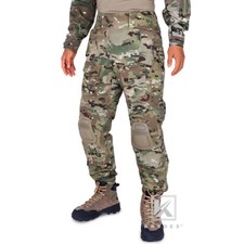KRYDEX Gen3 Tactical Army Trouser Combat Pants w/ Knee Pads sets Clothing Camo
