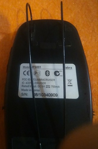 Jabra Cruiser HFS001 Bluetooth Hands Free Speaker Unit & Visor Clip Wireless - 第 4/11 張圖片
