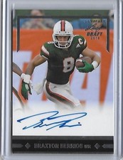 2018 Leaf Ultimate Draft BRAXTON BERRIOS 