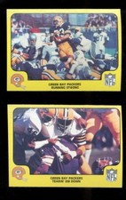 1978 Fleer Action Green Bay Packers Set BARTY SMITH SEVE LUKE CHUCK FOREMAN