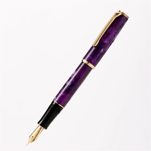 HongDian N12 Resin Füllfederhalter extra fein EF/F Feder Classic Pen Schreibfeder Geschenk - Bild 8 von 22