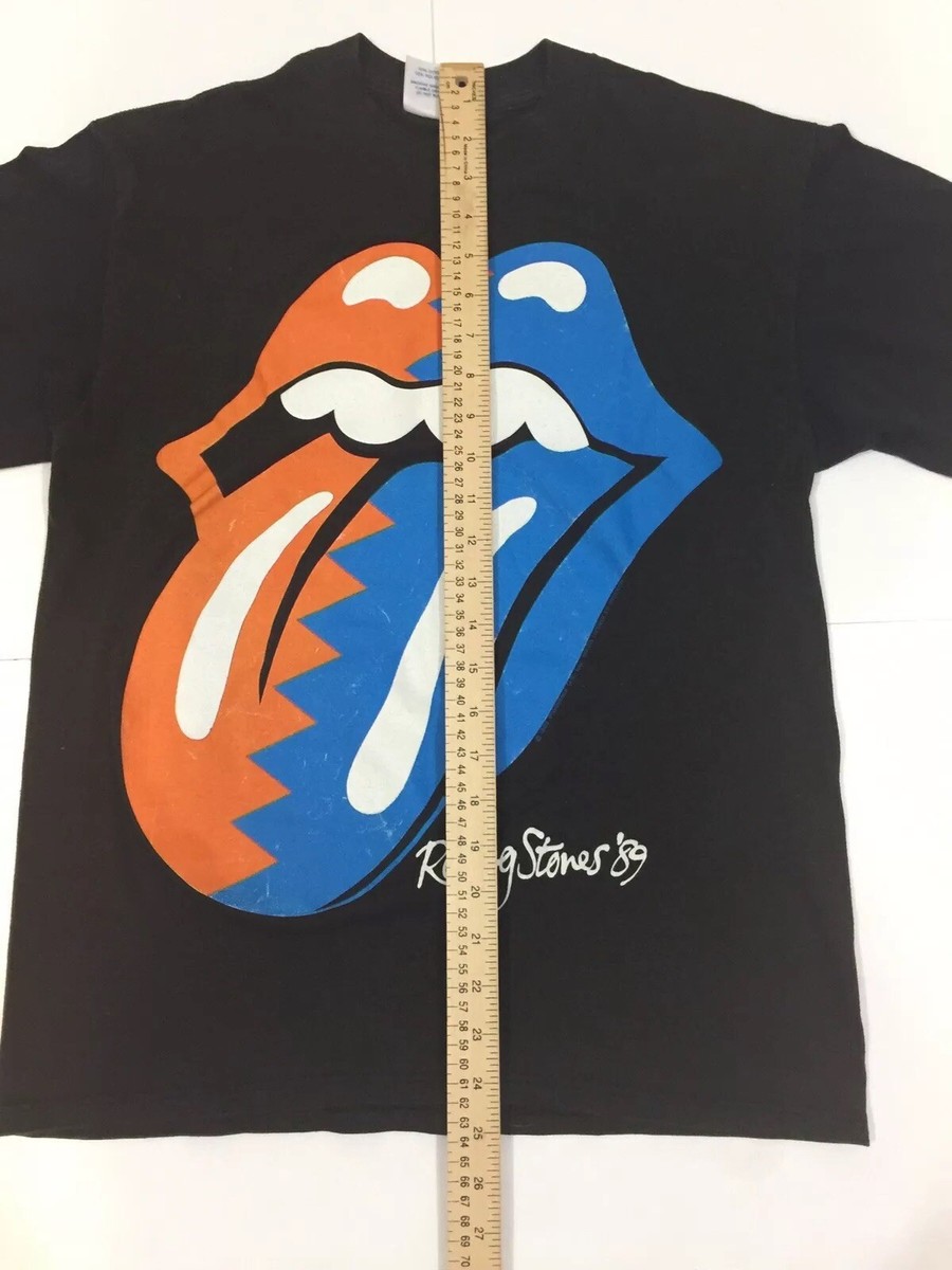 Rolling Stones 1989年北米ツアー Tシャツ Vintage Rolling Stones 1989 North American Tour Black Sz L