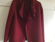 “enzo” Made In Italy Dark Claret Jacket Not Sized New With Tags