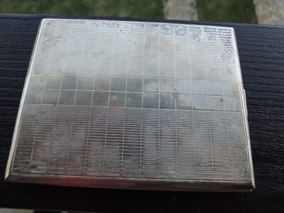 WWII GERMANY ALPACA HOKA-BULGARIAN OFFICER CIGARETTE CASE