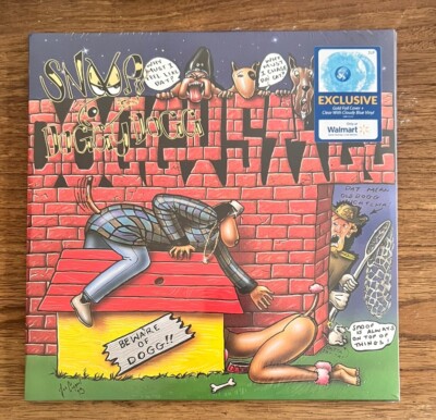 Snoop Dog Vinyl Doggy Dog Blue & Cloudy Clear Walmart Exclusive Last Copy Rare