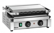 Bartscher Kontaktgrill Panini - Timer - oben gerillt / unten glatt - A150776