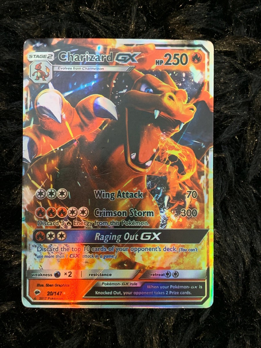 Pokemon Trading Card - Charizard GX Stage 2 | eBay