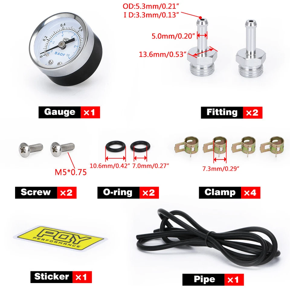 Controlador Turbo Boost manual universal T2 1-150 PSI JDM para SR20DET SR con calibre Foto 4 de 4