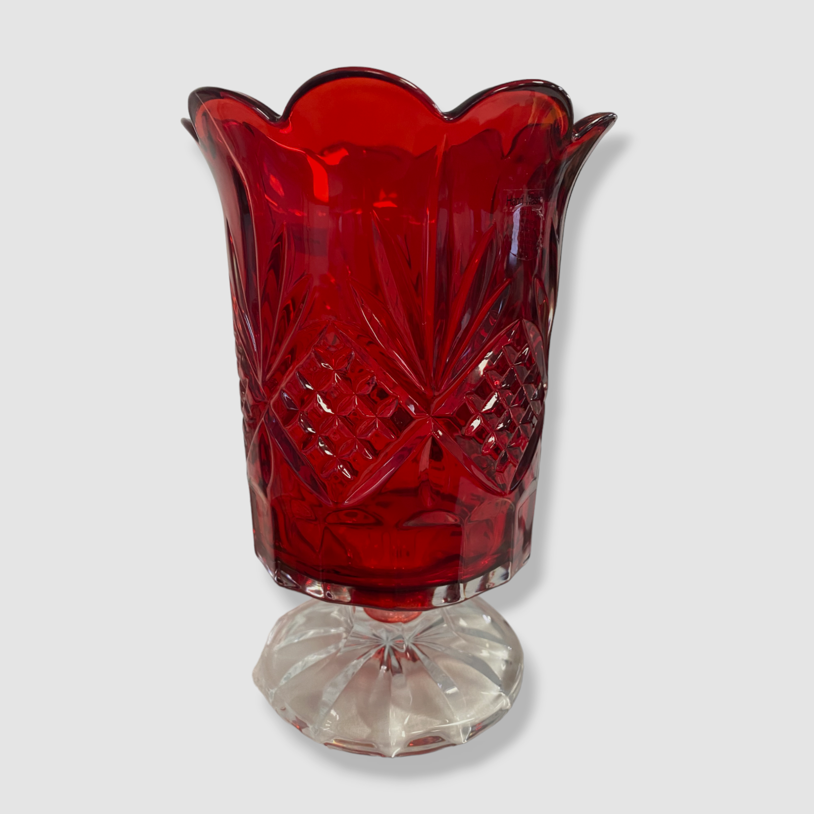 41 Godinger Dublin Red Hurricane Candle Holder eBay