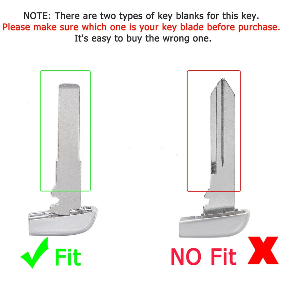 для Fiat 500X 2016 2017 2018 4 кнопки дистанционный автомобильный брелок корпус + необрезанное лезвие - Изображение 2 из 4