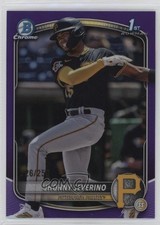 2025 Bowman Chrome Prospects Purple Refractor /250 Jhonny Severino #BCP-233 10h2